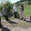 Fachkundige Führung: Biologin und NaturFreundin Ursula Schäfer beim NaturFreunde-Aktionstag 2017 im Südharzer Gipskarst bei Osterode